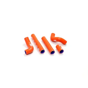 Kit de mangueiras de radiador - mangueiras silicone laranja
