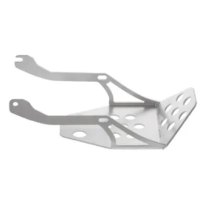 C-Racer, protector de cárter/placa de protección. Plateado