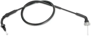 Cable de acelerador de vinilo negro