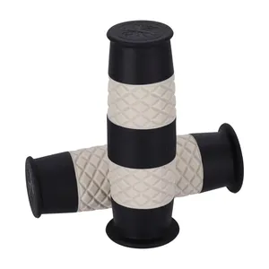 Empuñaduras Outlaw 13 1/2 negro/blanco 7/8"