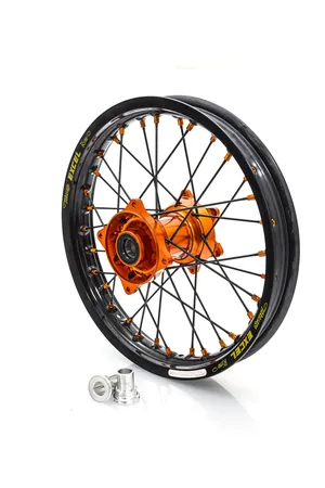 Rueda Elite MX-EN con radios negros