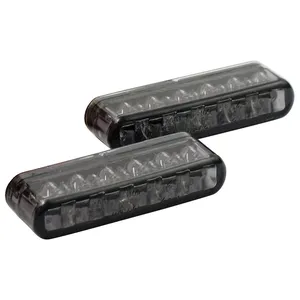 Intermitentes LED Shorty. Lente ahumada