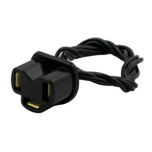 Conector de cableado para faro H4, de 3 pines.
