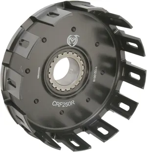 Carcasas de embrague en aluminio billet con piñón de arranque - Cestillo pedal Honda <span style="color: red;font-size: 0,5em">- ALMACEN USA-</span>