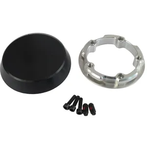JIMS, bolsillo para moto Twin Cam. Cromado, 'Smooth'