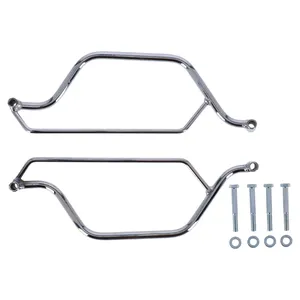 Soporte para alforjas LongRide. Cromado