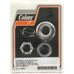 Kit de separadores de eje Colony trasero, liso