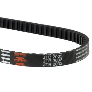 Correa de transmisión Premium negra para motocicleta Harley-Davidson