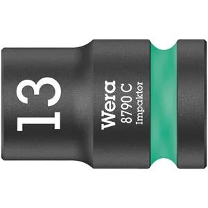 Wera, Impaktor llave de vaso de 1/2" medida 13