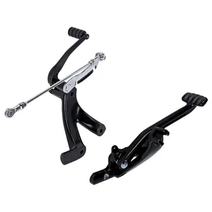 Kit de controles delanteros M8 Softail. Negro