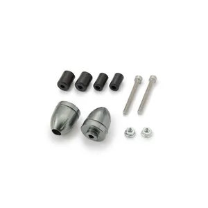 Daytona, tapón de manillar Bullet. Gris <span style="color: red;font-size: 0,5em">- PEDIDO ESPECIAL -</span>