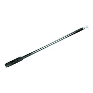 Kuryakyn, Antena de aluminio, contraste hexagonal/acanalado, negro mecanizado <span style="color: red;font-size: 0,5em">- PEDIDO ESPECIAL -</span>