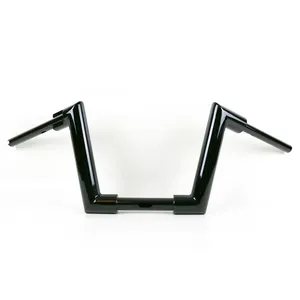Kodlin, manillar Str8Up 2" mediano 28 cm alto. Negro