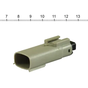 NAMZ, conector Molex MX-150. Gris, hembra, de 3 pines
