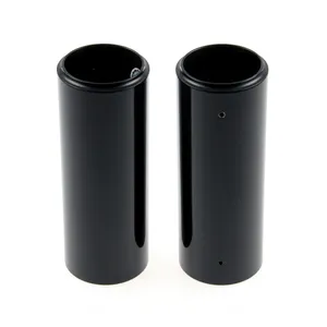 Kit de cubiertas superiores de horquilla de 2 piezas Cult-Werk. Negro brillante