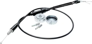 Throttle kit with over-rev cancellation system suppressor - bypass eliminator