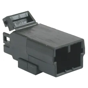 NAMZ, conector AMP Multilock. Negro, macho, 3 pines