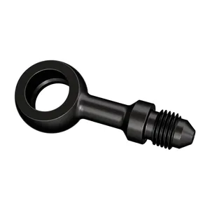 Goodridge Racor Banjo recto negro de 12mm