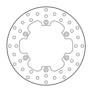 Rotor de freno serie Halo de Moto-Master