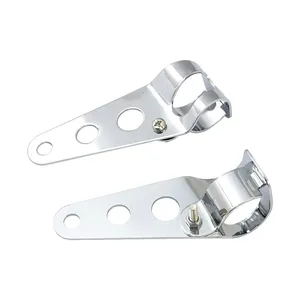 Frisco, juego de soportes para faro lateral. Cromado