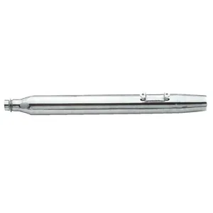 Paughco, silenciador FLT cónico (izq/der). 30" de largo