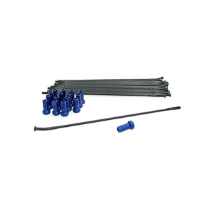 Kit de radios y tuercas de rueda de recambio para motocicleta