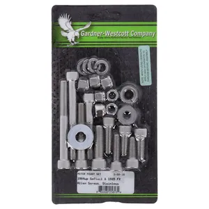 Kit de tornillos de montaje del motor, allen de acero inoxidable