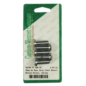 Kit de tornillos para disco de freno, cabeza plana