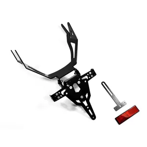 Soporte de matrícula Zieger Pro negro