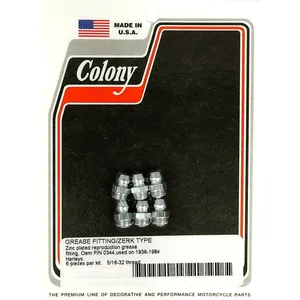 Colony, grasa con engrase. 5/16-32. Zinc