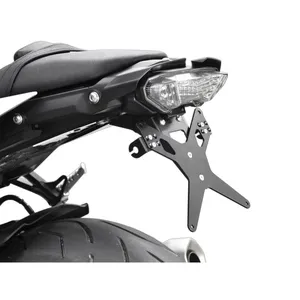 Soporte de matrícula Zieger X-Line negro