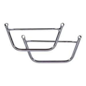 Soporte para alforjas LongRide. Cromado