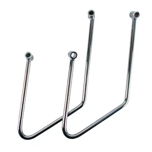 Kit de soporte de alforjas. Cromo
