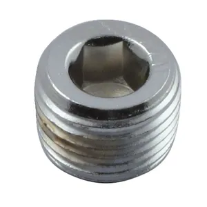 GW, tapón de tubo Allen NPT 1/8-27. Cromo <span style="color: red;font-size: 0,5em">- PEDIDO ESPECIAL -</span>