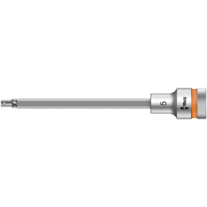 Punta hexagonal Wera Zyklop con accionamiento de 1/2" y función de retención