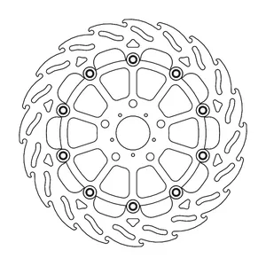 Rotor de freno flotante serie Flame de Moto-Master