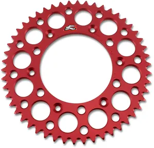 Corona Posteriore Ultraleggera - Pignone R 520 49T rosso UL SC