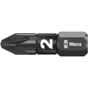Puntera Wera de 1/4" para tornillos Pozidriv Impaktor PZ2