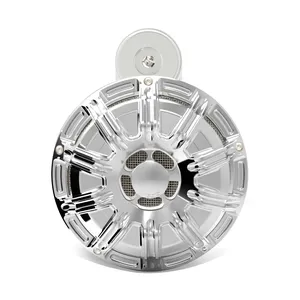 Arlen Ness, kit de cuernos de aluminio, 10-Gauge. Cromado