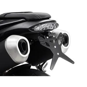 Soporte de matrícula Zieger X-Line negro