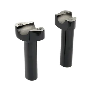 Riseres tipo OEM, roscados. Elevación de 4.5". Cromados