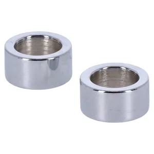 Paughco, separador de eje cromado de 1"