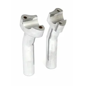 Riseres pullback de aluminio forjado, elevación de 5-3/4". Cromado