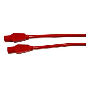 Juego de cables de bujía Taylor, 8mm Pro Wire. Rojo