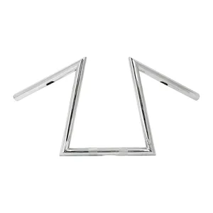 Manillar Z-Bar Extreme de 1 pulgada con acabado cromado brillante