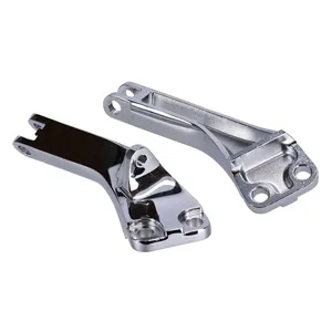 Kit de soportes para estriberas de pasajero Dyna. Cromo