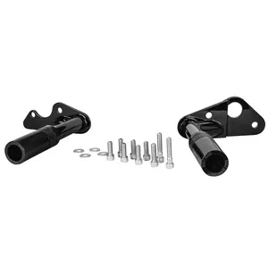 Burly Brand, kit de barras protectoras Brawler M8 Softail. Trasero. Negro