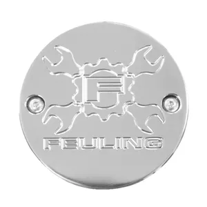 Feuling, tapa de puntos. Llave inglesa cruzada de engranaje. Cromado