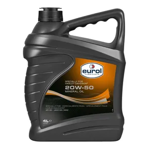 Eurol, aceite de motor 20W50 SG/CD Mineral. 4L