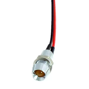 Intermitente LED personalizado. 1/4", ámbar